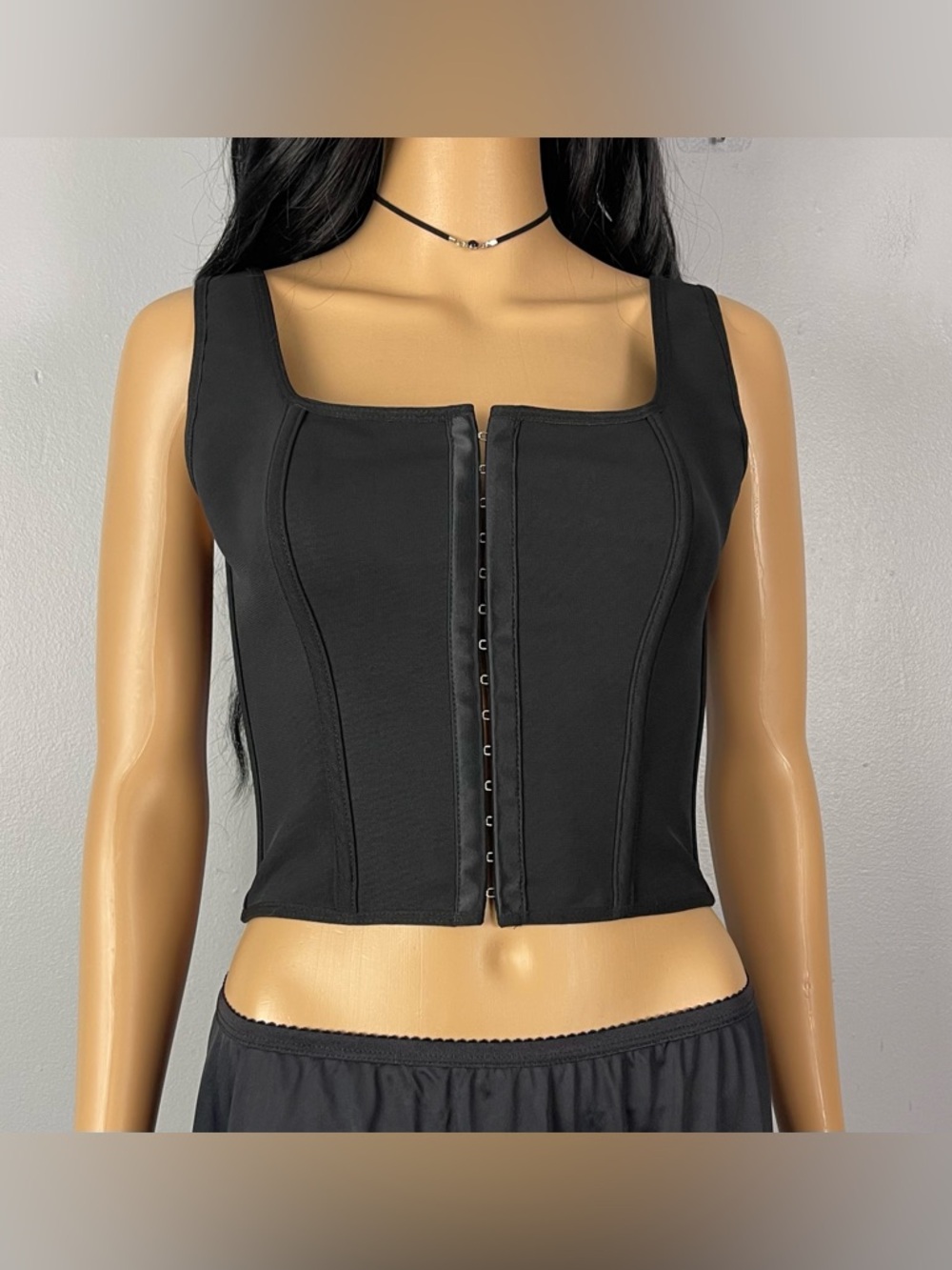 Black Minimal Corset